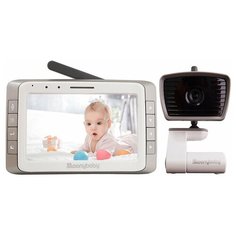 Видеоняня Moonybaby 55935 белый/серый