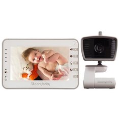 Видеоняня Moonybaby 55933 белый/серый/черный