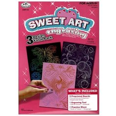 Гравюра Royal & Langnickel Sweet Art. Engraving Art 3 штуки (SART-102) цветная основа