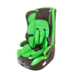 Автокресло группа 1/2/3 (9-36 кг) Мишутка LB 513RF, 28 green/black dot