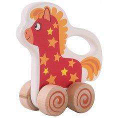 Каталка-игрушка Деревяшки Лошадка Иго-го (18WRT05H/19WRT05H) красный
