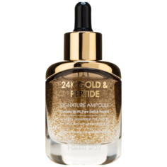 Farmstay 24K Gold & Peptide Signature Ampoule Ампульная сыворотка для лица с золотом и пептидами, 35 мл