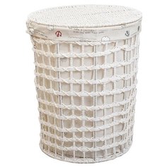 Доляна Корзина для белья Море, 34 х 34 х 41 см белый