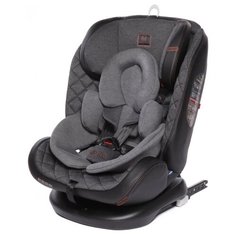 Автокресло группа 0/1/2/3 (до 36 кг) Babycare Shelter Isofix, эко-черно-серый бамбук