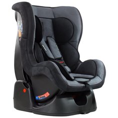 Автокресло группа 0/1 (до 18 кг) Farfello GE-B велюр, серо-черный