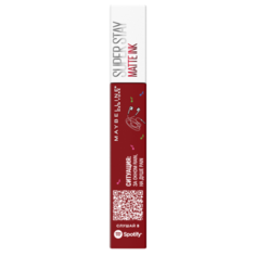 Maybelline New York Super Stay Matte Ink жидкая помада для губ стойкая матовая, оттенок 340 Exhilarator