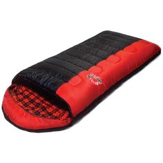 Спальный мешок Indiana Maxfort Plus красный/черный с правой стороны