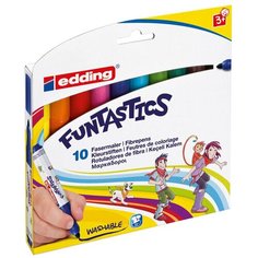 Edding Фломастеры "14-Funtastics" 3 мм, 10 шт.