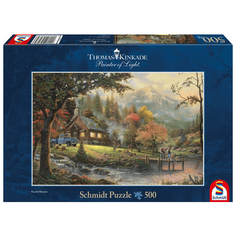 Пазл Schmidt Томас Кинкейд Идиллия на реке (58465), 500 дет.