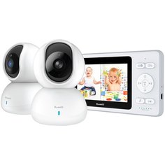 Видеоняня Ramili Baby RV500X2 белый