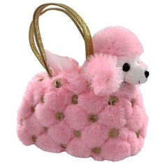 Мягкая игрушка Fluffy Family Пудель в сумочке 18 см