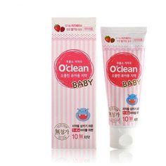 Зубная паста Mukunghwa Oclean со вкусом клубники и малины 1-4 лет, 60 г