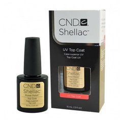 CND верхнее покрытие Shellac Top Coat 15 мл прозрачный