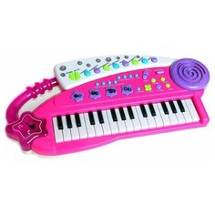 Shenzhen Toys пианино Задай свой ритм SD987-A розовый