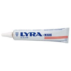 Маркер-краска Lyra Mark 4150 (115) термостойкая паста белый