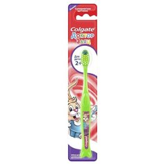 Зубная щетка Colgate Для Детей 2+, доктор заяц зеленый