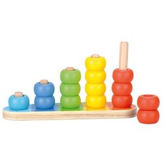 Пирамидка-сортер Bino Обучающая