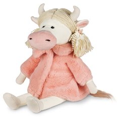 Мягкая игрушка Maxitoys Коровка Варвара в розовой шубке 22 см
