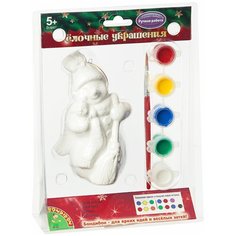 BONDIBON Набор для творчества Ёлочное украшение Снеговик (ВВ1709)