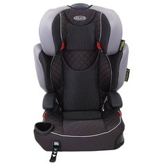 Автокресло группа 2/3 (15-36 кг) Graco Affix, grey flannel