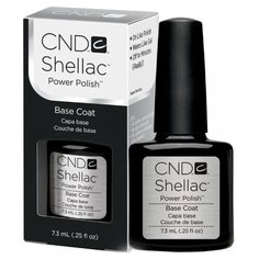 CND базовое покрытие Shellac Base Coat 7.3 мл прозрачный