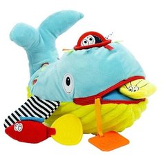 Развивающая игрушка Dolce Кит, желто-голубой