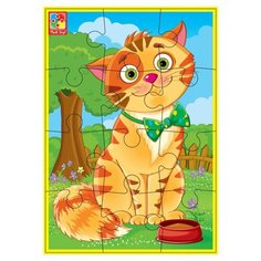 Пазл Vladi Toys Любимцы - Кот (VT1103-52), 12 дет.