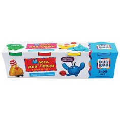 Масса для лепки Kribly Boo 4 цвета по 140 г (53457)