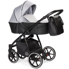 Универсальная коляска Lonex Pax (2 в 1), silver dast