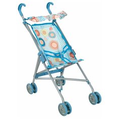 Прогулочная коляска Buggy Boom Mixy 8003 голубой/кружки