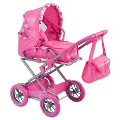 Коляска-трансформер Buggy Boom Infinia (8459) светло-розовый/мишки