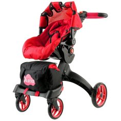 Коляска-трансформер Buggy Boom Aurora (9005) красный