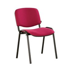 Стул Brabix Iso (CF-005), металл/текстиль, цвет: бордовый