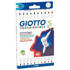 GIOTTO Набор фломастеров Turbo Dobble, 10 шт. (424600)