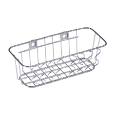 Полка Доляна 1396182 серебристый