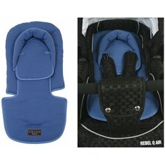 Комплект для автокресла Valco Baby Allsorts Head Hugger & Seat Pad blue