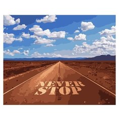 ФРЕЯ Картина по номерам "Беги навстречу мечте" 50х40 см (PNB/C1 №31)