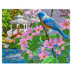 ФРЕЯ картина по номерам "Райская птица" 50х40 см (PNB/R1 №129)