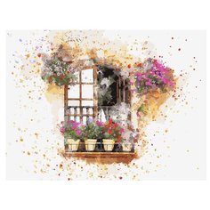 ФРЕЯ картина по номерам "Акварельное лето" 40х30 см (PNB/C3 №04)