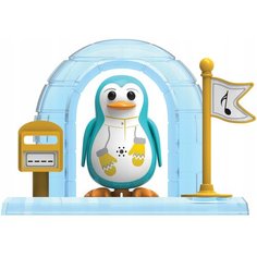 Робот Silverlit DigiPenguins с домиком голубой