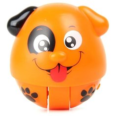 Развивающая игрушка Ути-Пути Хохотушка-покатушка. Собачка, коричневый