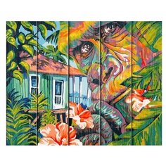 Flamingo Набор для рисования по номерам по дереву Горилла FLA010