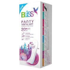 Bliss прокладки ежедневные Panty Normal Soft, 2 капли, 20 шт.