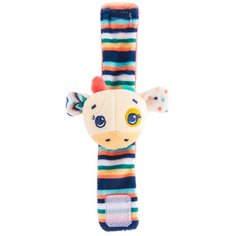 Погремушка Happy Snail Жираф Спот на ручку синий