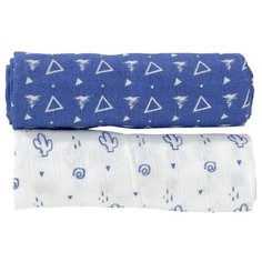 Многоразовые пеленки Trois Kilos sept (813 5021) 115х115 Кактус 2 шт. 1 шт.