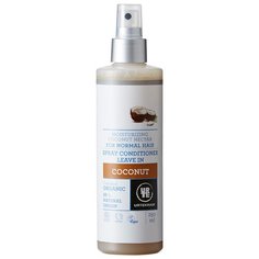 Urtekram несмываемый спрей-кондиционер Moisturizing Coconut увлажняющий Кокос для нормальных волос, 250 мл
