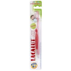Зубная щетка LACALUT Kids 4+, красный