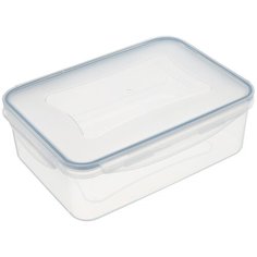 Tescoma Контейнер Freshbox 2.5 л прямоугольный 892068, 18.5x25.5 см, прозрачный/синий