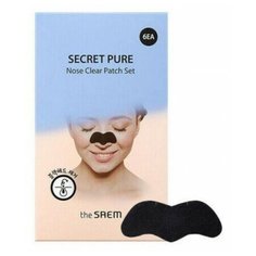 Набор патчей для очищения кожи носа от черных точек The Saem Secret Pure Nose Clear Patch Set