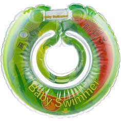Круг на шею Baby Swimmer Флора 0m+ (6-36 кг) веселый арбуз